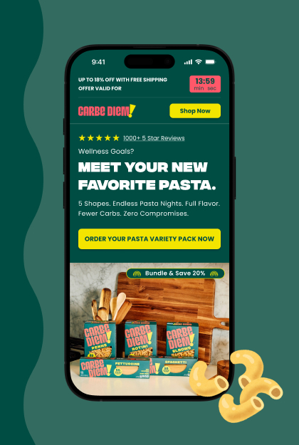 Landing page example 1